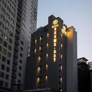 ホテル ソミョン ブラウン ドット ゴールド ***